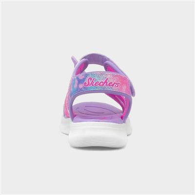 Jumpsters Girls Lavender Light Up Sandal