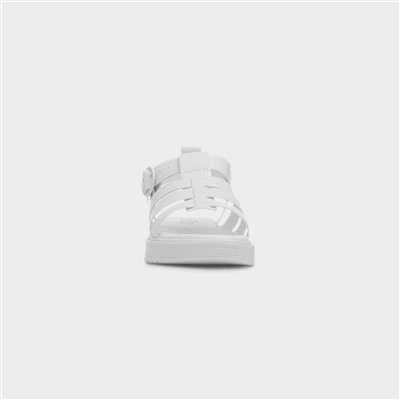 Peak Kids White Gladiator Sandal