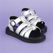 Lilley Junior Hyde Girls Metallic Silver Sandal (Click For Details)