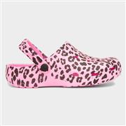 Crewe Kids Pink Leopard Print Clog (Click For Details)