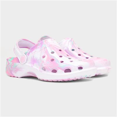 Crewe Kids Multi Marble EVA Clog