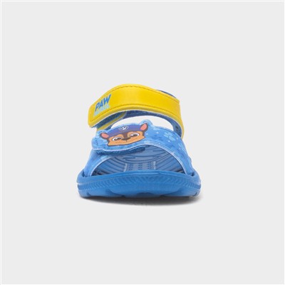 Kids Blue Easy Fasten EVA Sandals