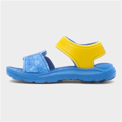 Kids Blue Easy Fasten EVA Sandals