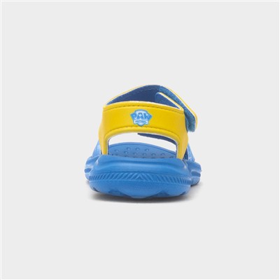 Kids Blue Easy Fasten EVA Sandals