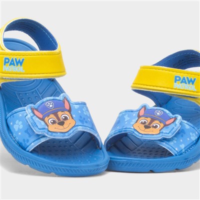 Kids Blue Easy Fasten EVA Sandals
