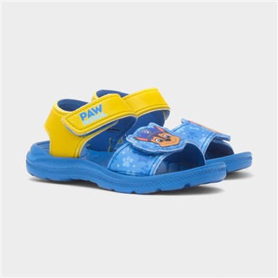 Kids Blue Easy Fasten EVA Sandals