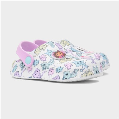 Kids White EVA Clog