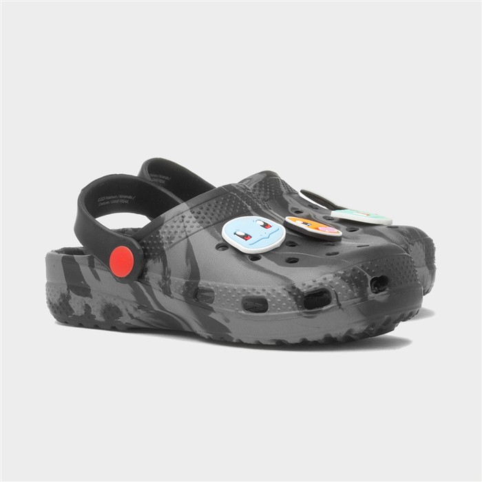 Sebou Kids Black Slip On EVA Clog