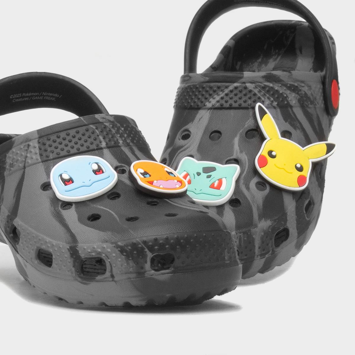 Pokémon Sebou Kids Black EVA Clog-29905 | shoezone