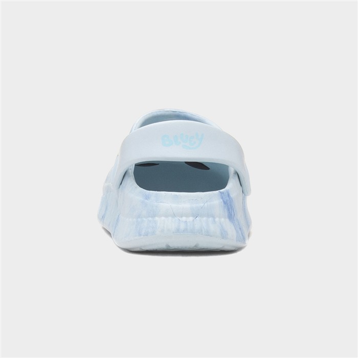 Kids Blue Tie Dye Slip On Character EVA Clog