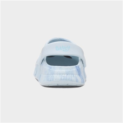 Kids Blue Tie Dye EVA Clog