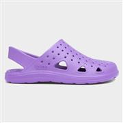 Totes Everywear Kids Purple Clog (Click For Details)