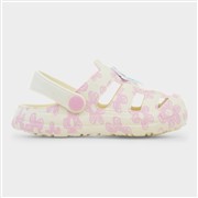 Bluey Ferg Kids Cream & Pink Floral EVA Clog (Click For Details)