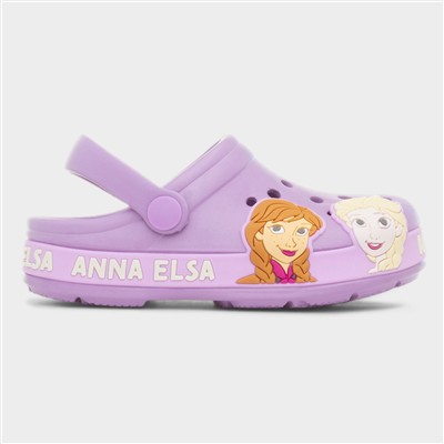Jessie Kids Purple EVA Slip On Clog