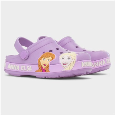 Jessie Kids Purple EVA Slip On Clog