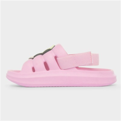 Kids Pink Slip On Sandal