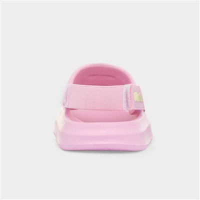 Kids Pink Slip On Sandal