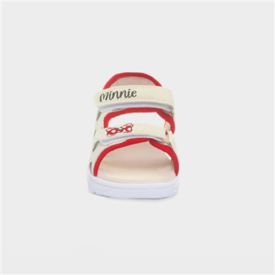 Kids Beige Easy Fasten Sandal