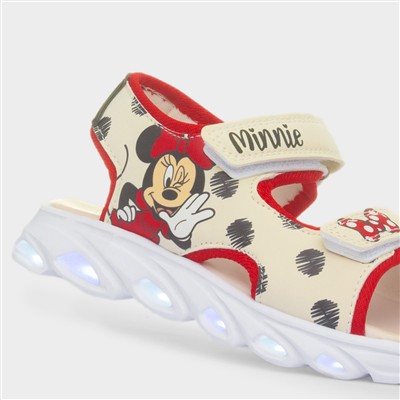 Kids Beige Easy Fasten Sandal
