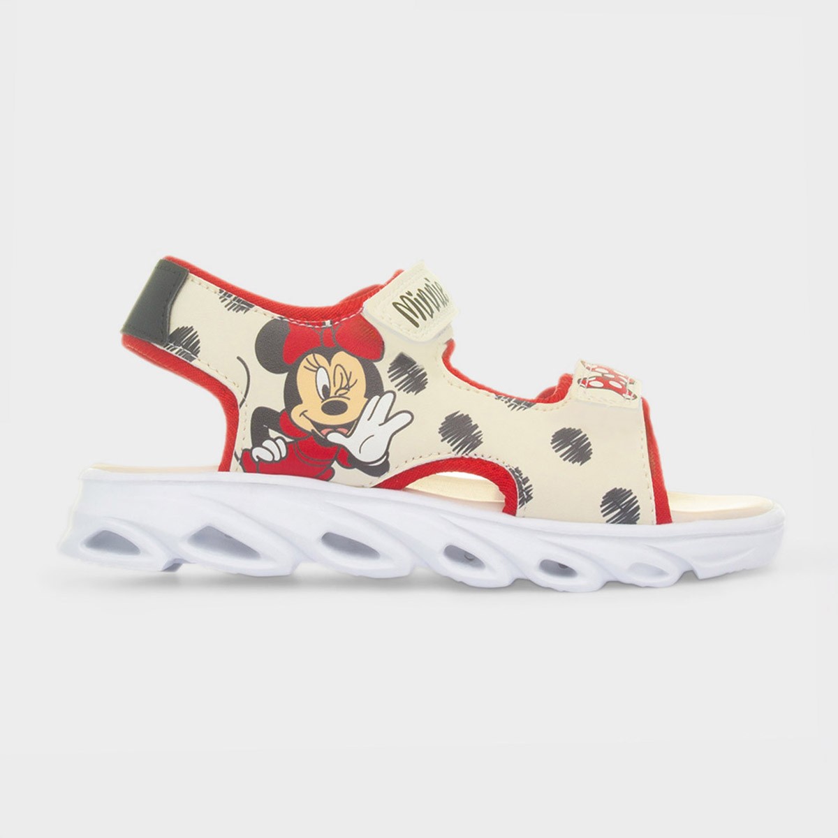 Kids Beige Easy Fasten Sandal
