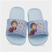 Disney Frozen Kids Blue EVA Easy Fasten Slider (Click For Details)