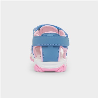 Kids Blue Fisherman Character Sandal