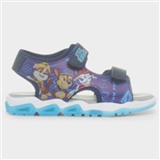 Paw Patrol Kids Blue Easy Fasten Light Up Sandal (Click For Details)