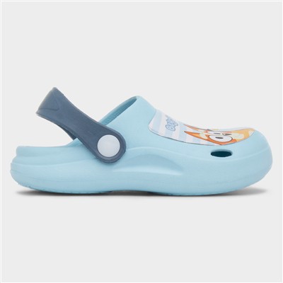 Kids Blue EVA Slip On Clog Sandal
