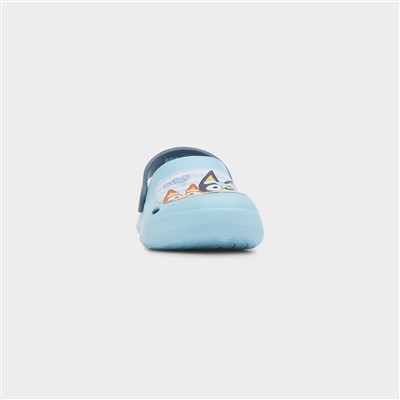 Kids Blue EVA Slip On Clog Sandal