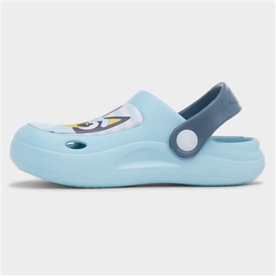 Kids Blue EVA Slip On Clog Sandal