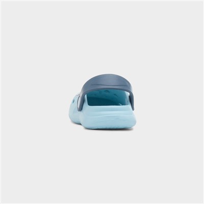 Kids Blue EVA Slip On Clog Sandal
