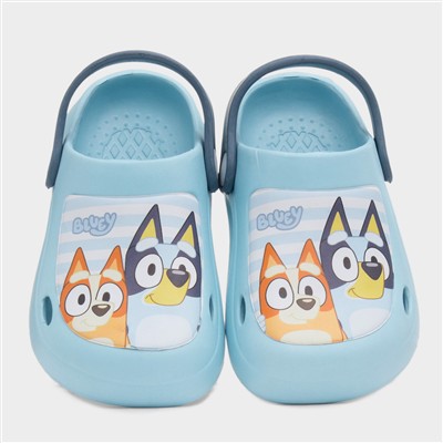Kids Blue EVA Slip On Clog Sandal