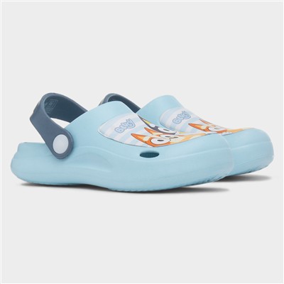 Kids Blue EVA Slip On Clog Sandal