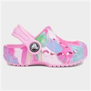 Crocs Baya Kids Carnation Multi Marble EVA Clog (Click For Details)