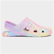Totes Everywear Kids Pastel Multi Marble Clog (Click For Details)