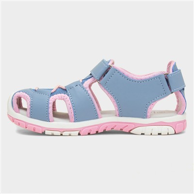 Kids Blue Fisherman Sandal