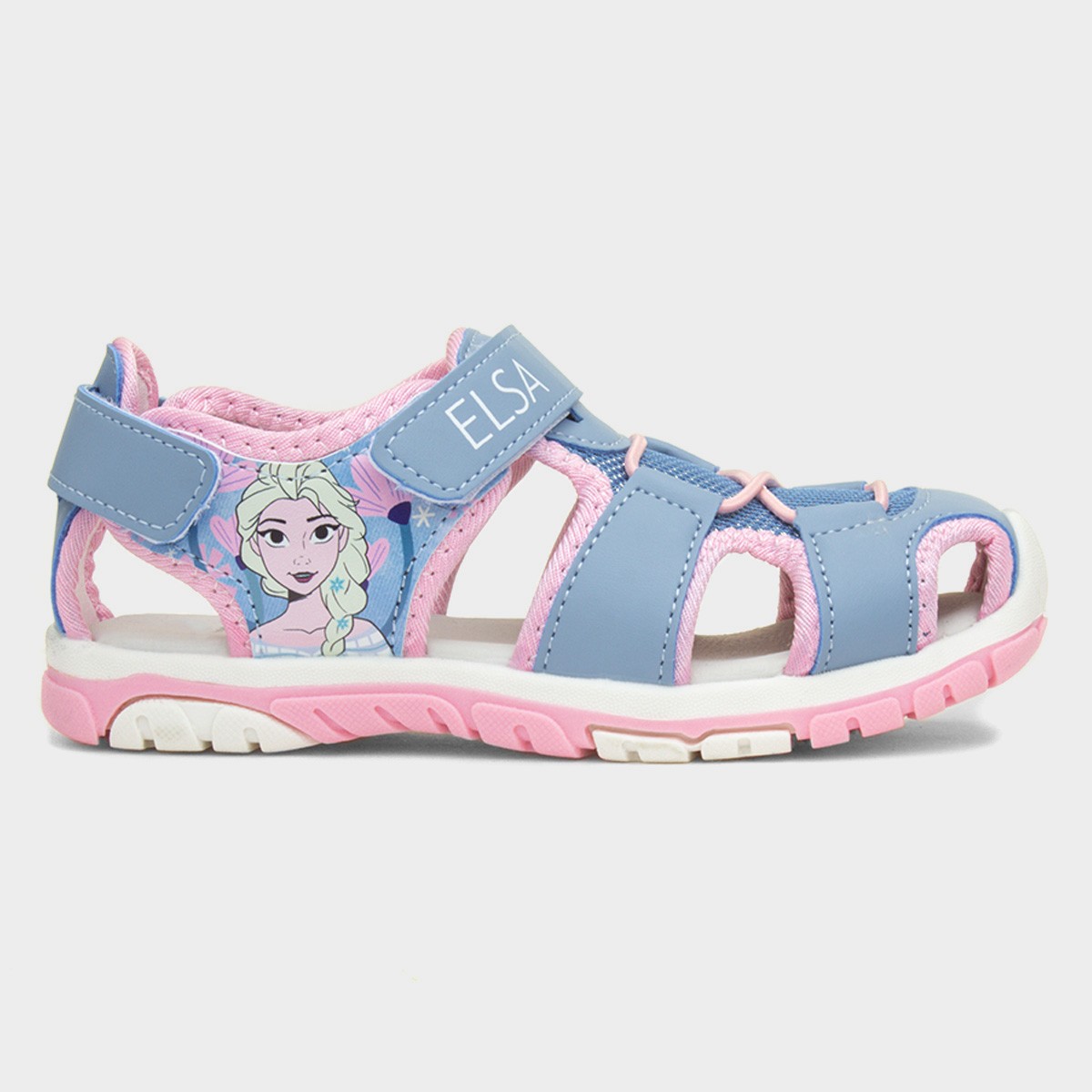 Disney Frozen Kids Blue Fisherman Sandal-29964 | shoezone