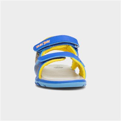 Kids Blue Easy Fasten Sandal