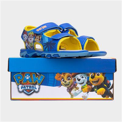 Kids Blue Easy Fasten Sandal