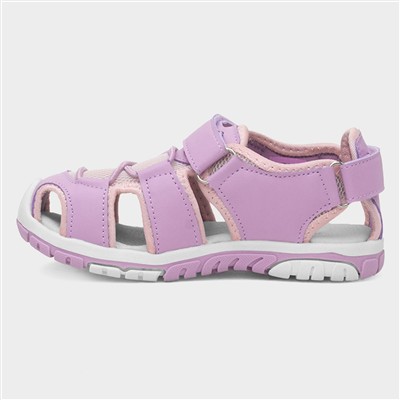 Kids Lilac Fisherman Sandal