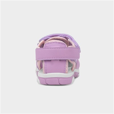 Kids Lilac Fisherman Sandal