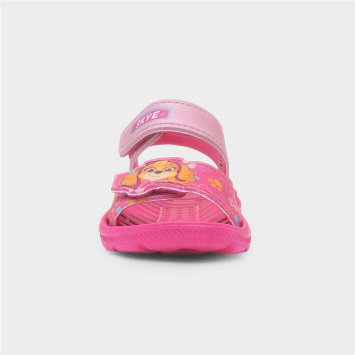 Kids Fuchsia Easy Fasten EVA Sandal