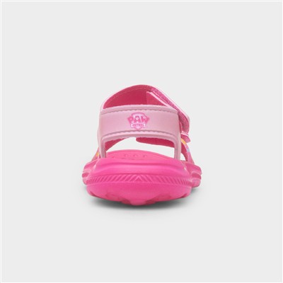 Kids Fuchsia Easy Fasten EVA Sandal