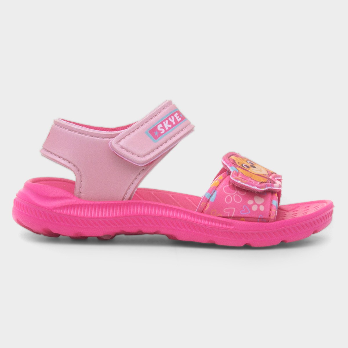 Kids Fuchsia Easy Fasten EVA Sandal