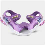 Disney Stitch Kids Purple Light Up Sandal (Click For Details)