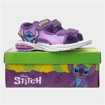 Kids Purple Light Up Sandal