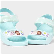 Disney Frozen Kids Light Blue Easy Fasten Sandal (Click For Details)