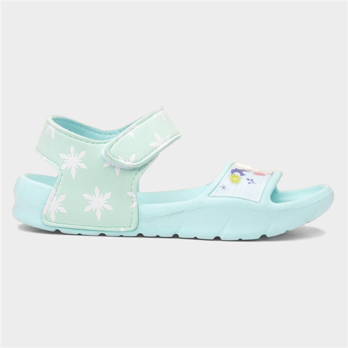 Kids Light Blue Flat EVA Sandal