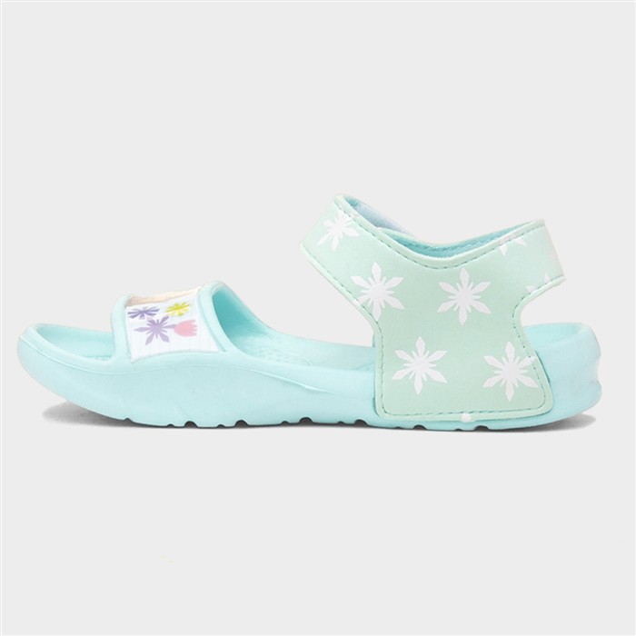 Kids Light Blue Flat EVA Sandal