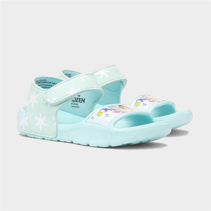 Kids Light Blue Flat EVA Sandal